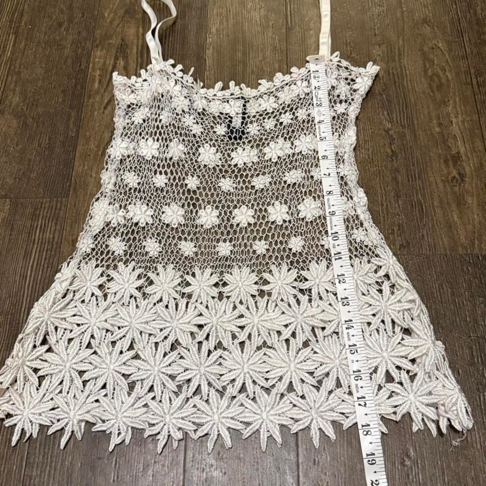 Y2K Forever 21 Lace Floral Festival Fairy Cottage Core Boho Soft Girl Feminine - Picture 7 of 8